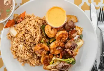Chicken and Shrimp Hibachi